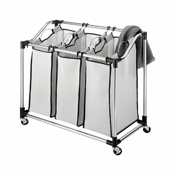 Whitmor Gray Duramesh Nylon Laundry Sorter 6862-3260